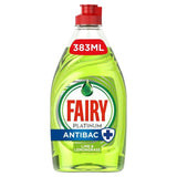 Fairy Antibacterial Lime Washing Up Liquid 383ml