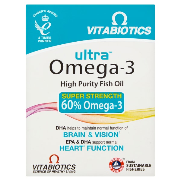 Vitabiotics Ultra Omega-3 x 60 GOODS Superdrug
