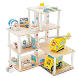 Tidlo Wooden Hospital Playset GOODS Superdrug