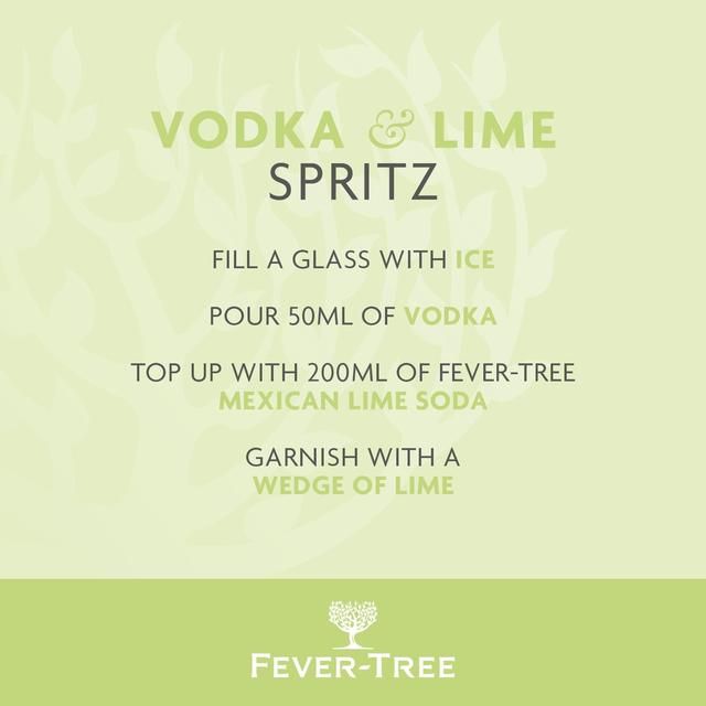 Fever-Tree Mexican Lime Soda 6 x 150ml