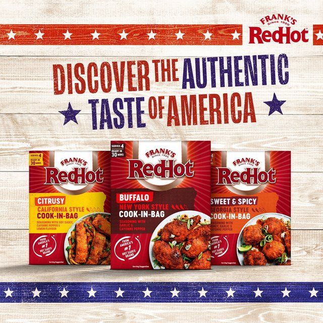 Frank's RedHot Buffalo New York Style Cook-In-Bag 25G 25g
