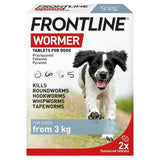 FRONTLINE Wormer Tablets Dog from 3kg 2 per pack