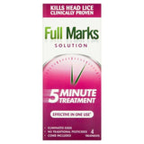 Full Marks Head Lice Removal Treatment with Nit Comb 200ml