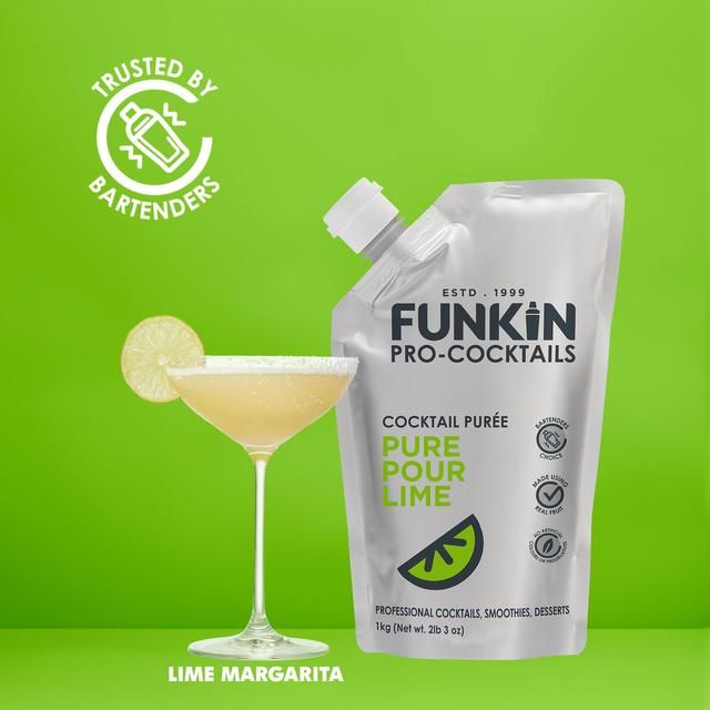 Funkin Pure Pour Lime Juice 1kg