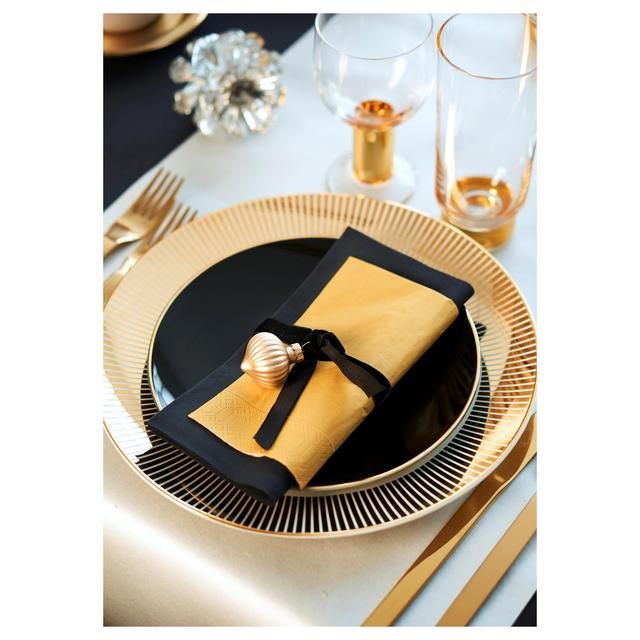 Gold Paper Napkins 20 per pack