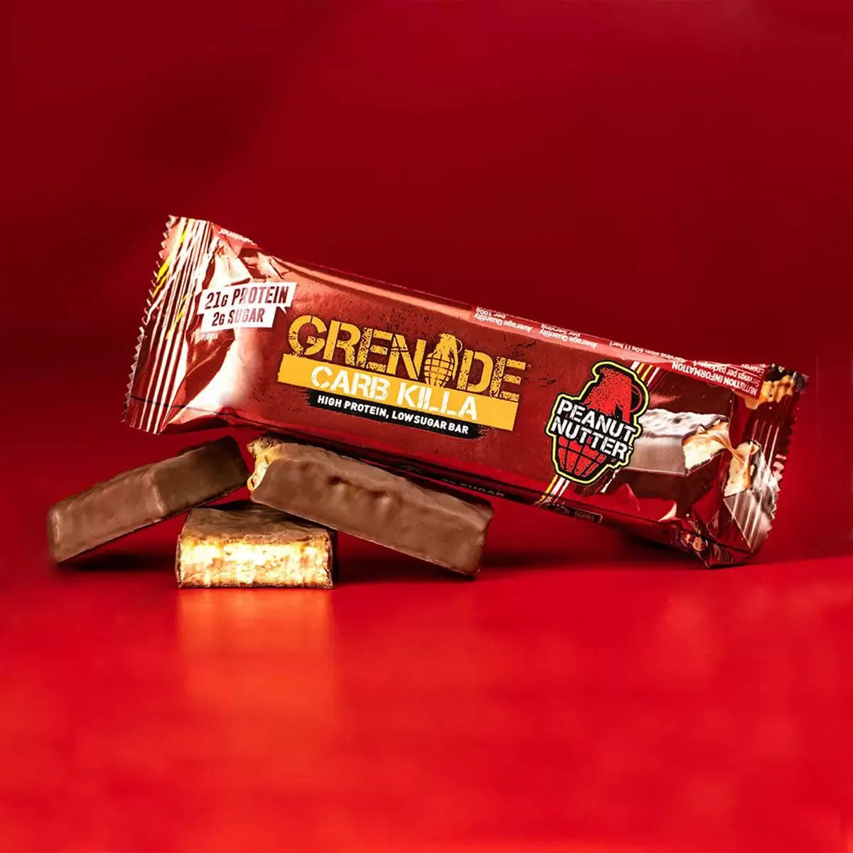 Grenade Carb Killa Peanut Nutter Bar, 12 x 60g