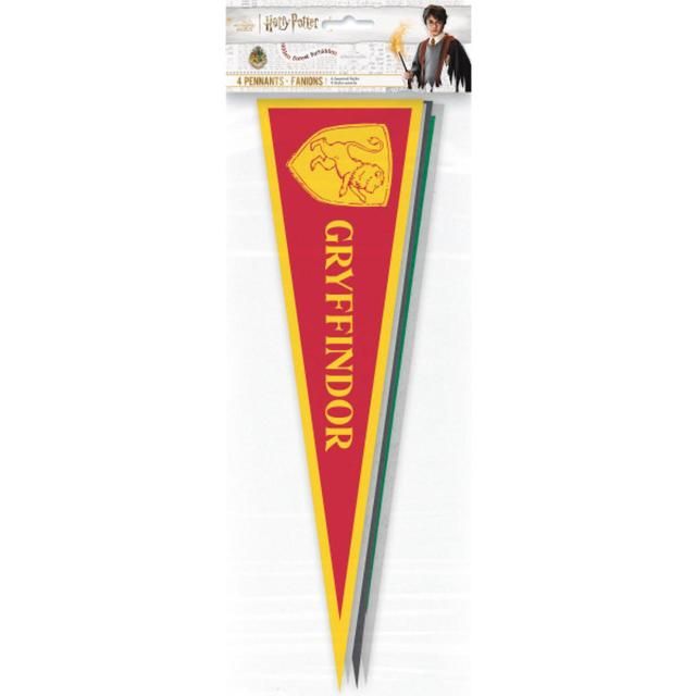 Harry Potter Fabric Pennants Bunting 4 per pack