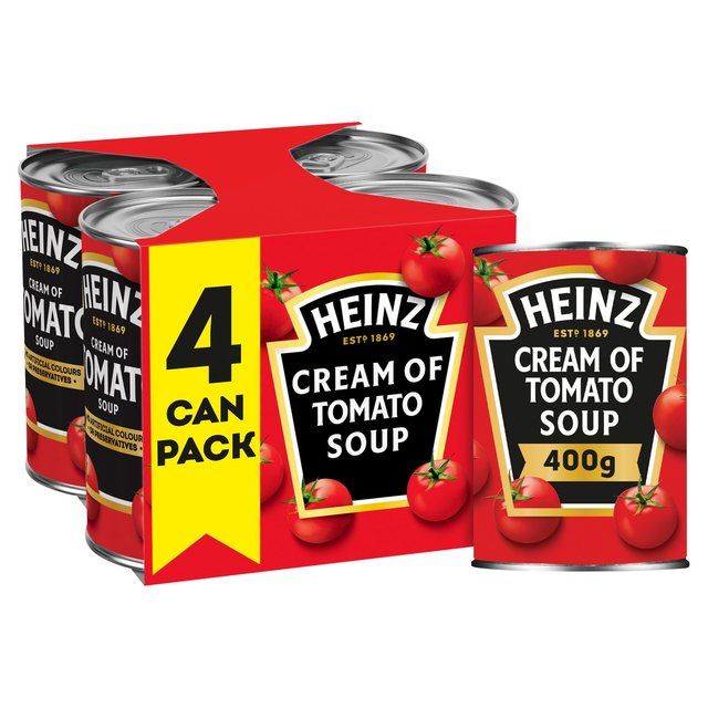 Heinz Cream of Tomato Soup 4 x 400g