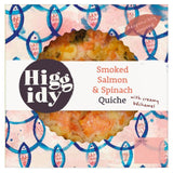 Higgidy Smoked Salmon & Spinach Quiche 155g