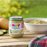 HiPP Organic Courgettes & Potatoes Baby Food Jar 4+ Months (6 x 125g)