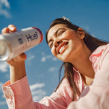 Huel Daily A-Z Cherry & Raspberry Sparkling Multivitamin Energy Drink 4 x 330ml