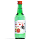 Soju au pamplemousse Jinro 자몽에이슬 (ABV 13%)