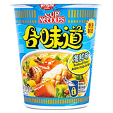Nouilles Nissin Cup (saveur de fruits de mer) 合味道 海鮮味杯麵