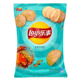 Chips de pommes de terre Lay's (saveur de crabe frit) 樂事 馬鈴薯片 (黄金炒蟹味)