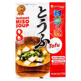 Soupe miso instantanée Marukome (tofu et algues wakame) とうふ