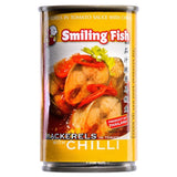 Maquereaux de poisson souriants à la sauce tomate et au piment 茄汁辣醬馬鮫魚