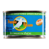 Feuilles de moutarde sucrées marinées Pigeon Brand dans une sauce soja