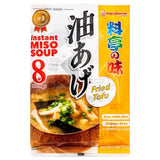 Soupe miso instantanée Marukome (tofu frit et algues wakame) 油あげ