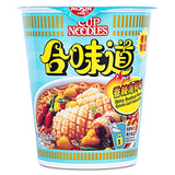 Nouilles Nissin Cup (saveur de fruits de mer épicé) 合味道 香辣海鮮味杯麵
