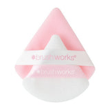 Brushworks Triangular Powder Puff Duo