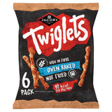 Jacob's Twiglets Original Biscuits Cuits au Four, Multipack 6x23g