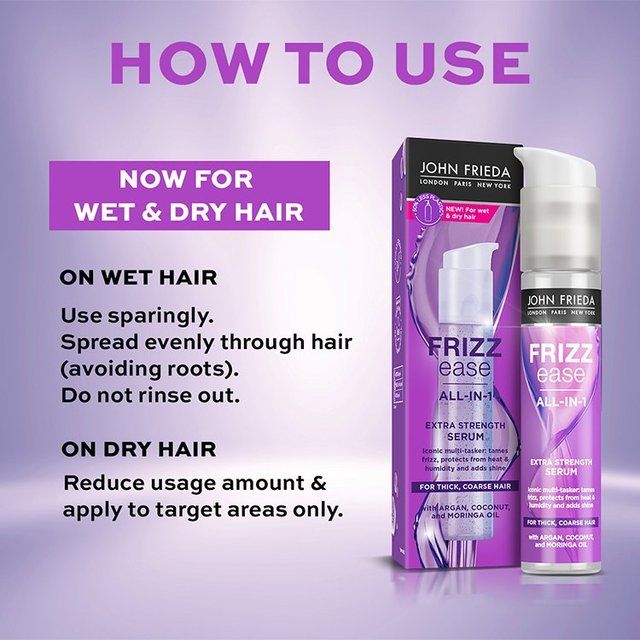 John Frieda Frizz Ease Extra Strength Serum 50ml