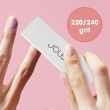 JoLee Nail Buffer, Double Sided Buffing Block - Grit 200/240