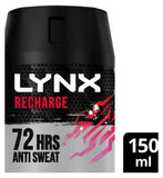 Lynx Sport Dry Anti-perspirant Deodorant Spray Recharge 150ml