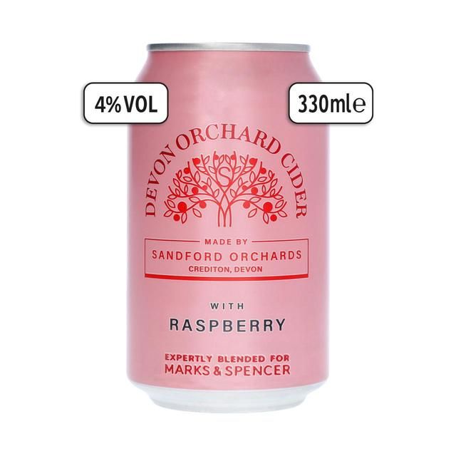 M&S Devon Raspberry Cider 330ml