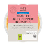 M&S Reduced Fat Roasted Red Pepper Houmous 200g