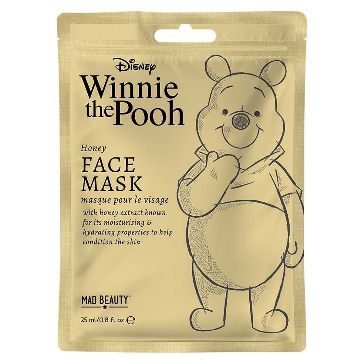 Mad Beauty Disney Winnie The Pooh Face Mask 25ml