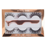 Ensemble de faux cils Oh My Lash AM To PM en vison noir