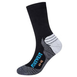 Chaussettes de randonnée en bambou Portwest pour adultes (pointures 10-13)