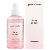Grace & Stella - Lotion tonique à la rose pour le visage - Vegan - 240 ml