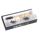 Faux cils demi-bande en vison de luxe MCR Beauty