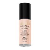 Conceal + Perfect 2 in 1 Foundation 0A1 Alabaster 30ml