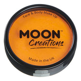 Moon Creations - Pots de peinture pour le visage professionnels - Orange soleil
