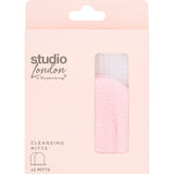 Studio London Cleansing Mitts 2pk