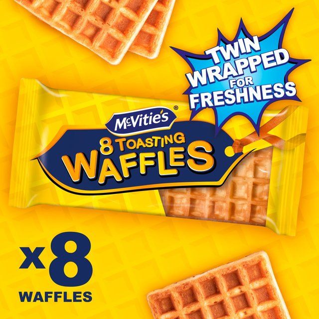McVitie's Toasting Waffles 8 per pack