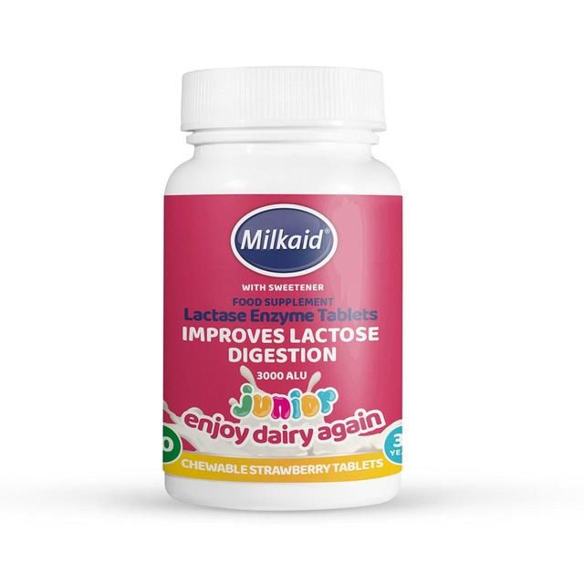 Milkaid Junior Lactase Digestion Tablets 60 per pack