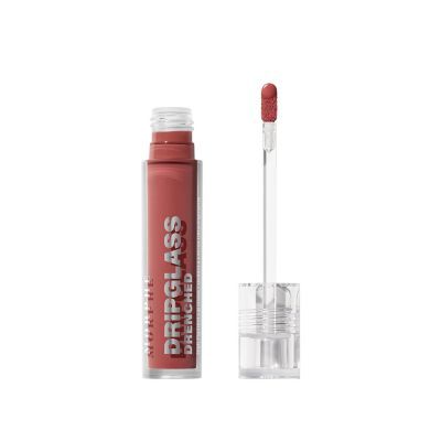 Morphe Dripglass Drenched High Pigment Lip Gloss Deep Brick