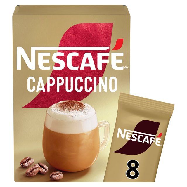 Nescafe Cappuccino Instant Coffee 8 Sachets 8 per pack