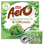 Nestle Aero Mint Chocolate Mousse 4 x 58g