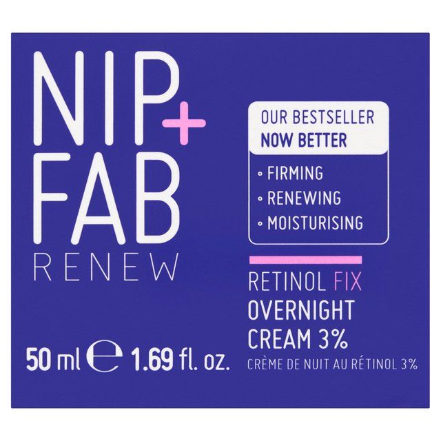 Nip+Fab Retinol Fix Overnight Treatment Cream 3% 50ml