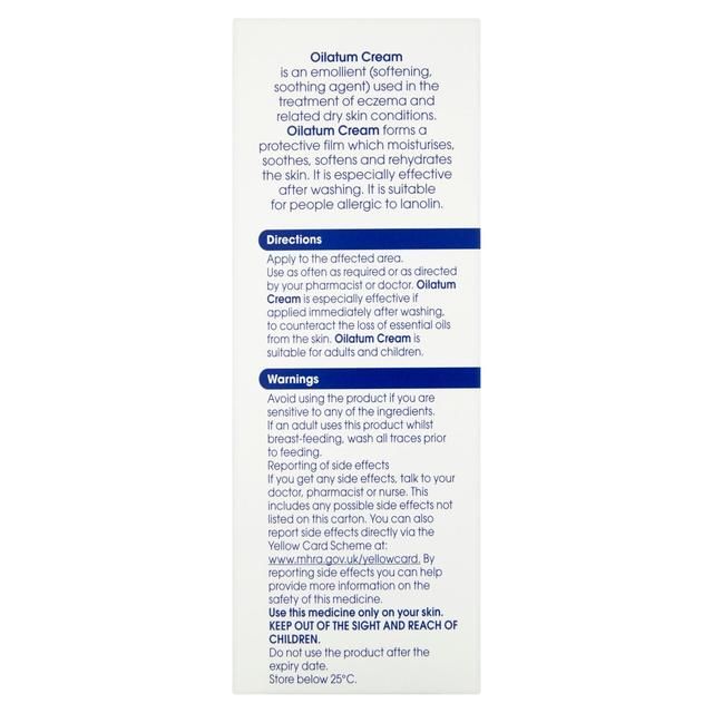 Oilatum Cream Eczema & Dry Skin Emollient 150g