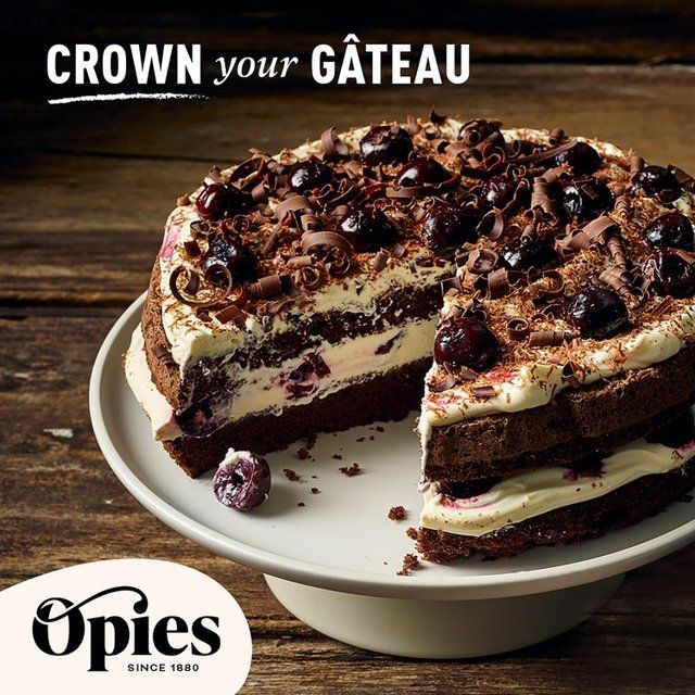 Opies Black Cherries & Kirsch 370g