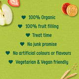 Organix Strawberry & Apple Organic Jammie Monsters Toddler & Kids Multipack 8 x 8g