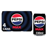 Pepsi Max 4x330ml 4 x 330ml