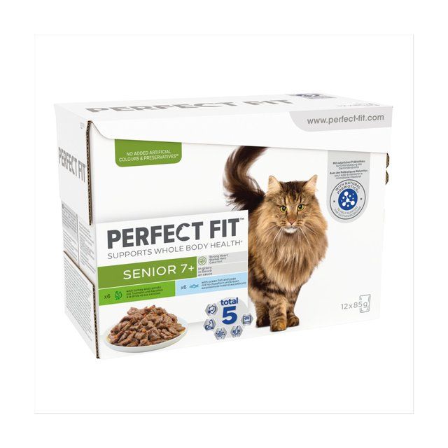 Perfect Fit Cat Pouches Senior 7+ Mixed 12 x 85g