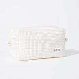 PERL Cosmetics Waffle Cosmetics Bag